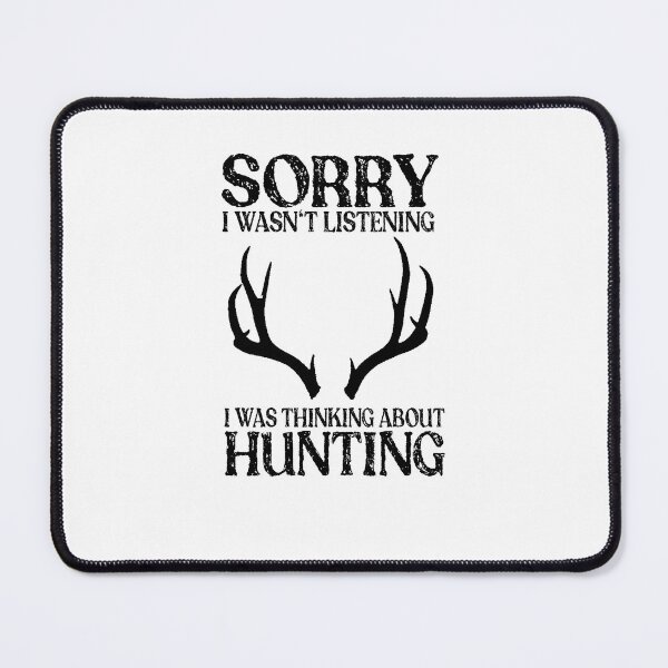 Item preview, Sorry I Wasnt Listening I Was Thinking About Hunting T-shirt,Funny Deer T-shirt,Christmas Gift,Christmas T-shirt, designed and sold by Djikou.