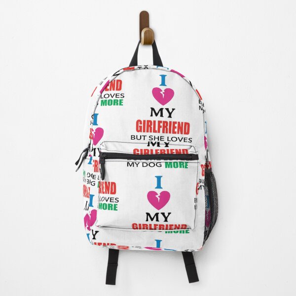 Item preview, I Love My Girlfriend But She Loves My Dog More designed and sold by TJHstudio.