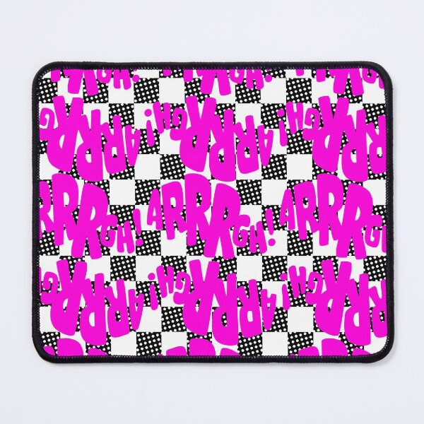 Item preview, pink aargh classic comicbook style typography designed and sold by Fashionmonger.