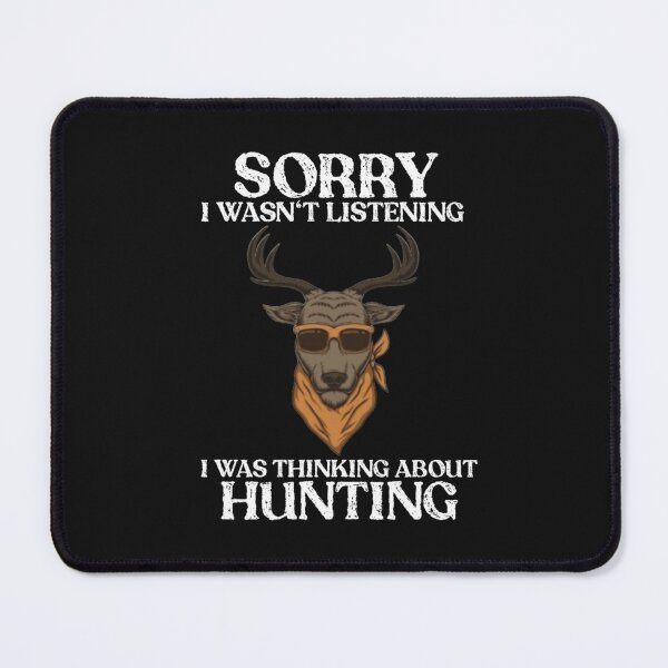 Item preview, Sorry I Wasnt Listening I Was Thinking About Hunting T-shirt,Funny Deer T-shirt,Christmas Gift,Christmas T-shirt, designed and sold by Djikou.