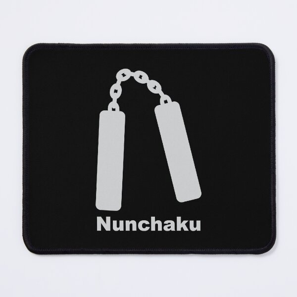 Item preview, Nun Chucks - The kung fu master's weapon of choice! - A cute design for young aspiring fans of martial arts - Available in stickers, clothing, etc designed and sold by crazycollective.