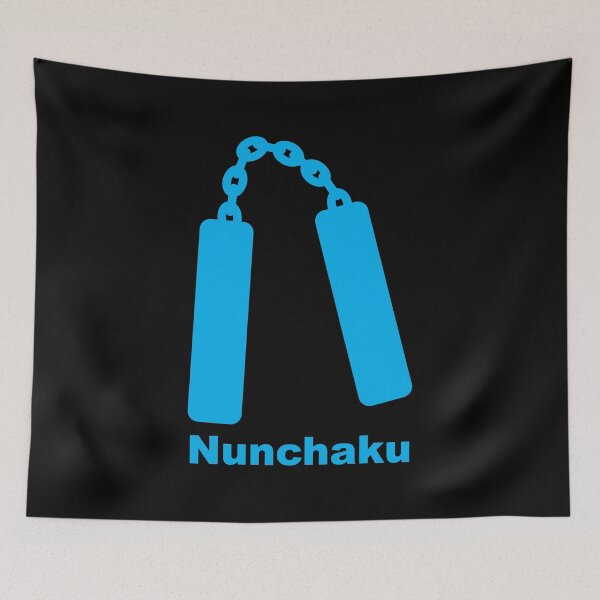 Item preview, Nun Chucks - The kung fu master's weapon of choice! - A cute design for young aspiring fans of martial arts - Available in stickers, clothing, etc designed and sold by crazycollective.