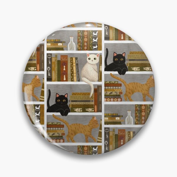 Item preview, Cats On Bookshelf  designed and sold by JaskolArt.