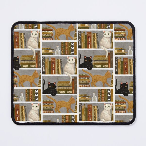 Item preview, Cats On Bookshelf  designed and sold by JaskolArt.