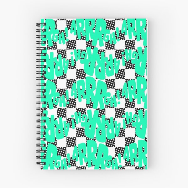 Item preview, mint green aargh classic comicbook style typography designed and sold by Fashionmonger.