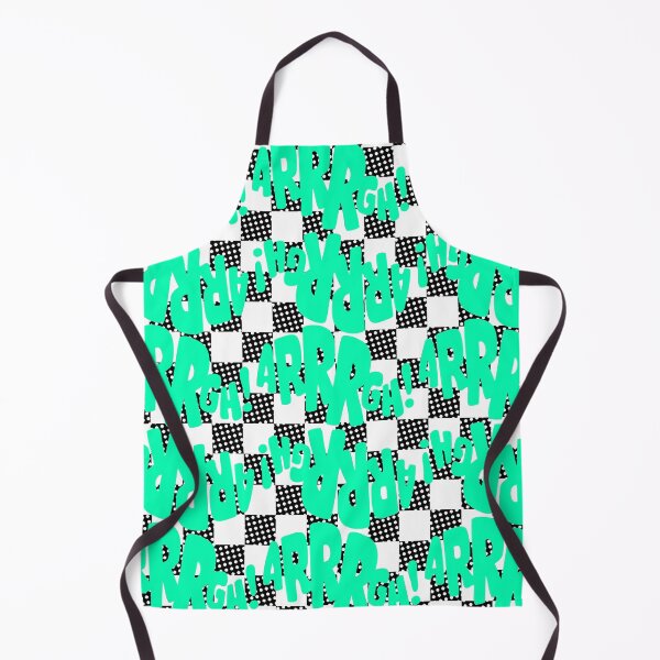 Item preview, mint green aargh classic comicbook style typography designed and sold by Fashionmonger.