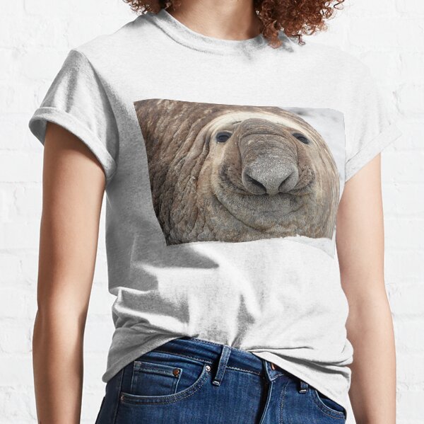 The Beach Master ~ Southern Bull Elephant Seal Classic T-Shirt