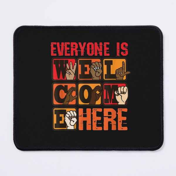 Item preview, Everyone Is Welcome Here, Multicultural Teacher T-Shirt designed and sold by Chambers-Avara.