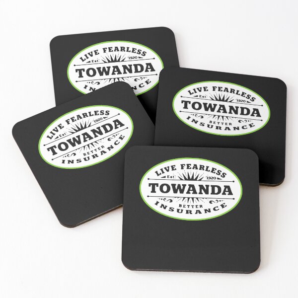 Item preview, Live Fearless Towanda Better Insurance Est 1920 designed and sold by LindaFrieda2.