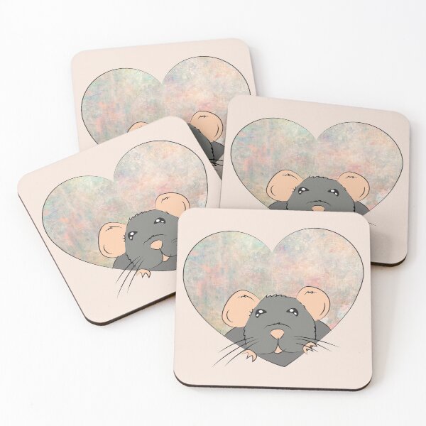 Item preview, Rat loves you! designed and sold by FunnyChameleon.