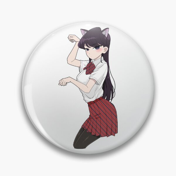 Item preview, Komi-san wa Kawaii Neko desu designed and sold by ChibiCheems.