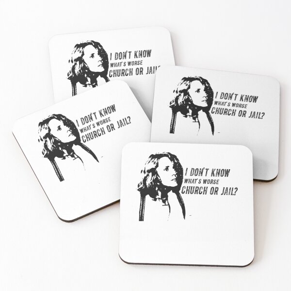 Item preview, I Don't Know What's Worse Church Or Jail? - Comedy Movie Fried Green Tomatoes designed and sold by LindaFrieda2.