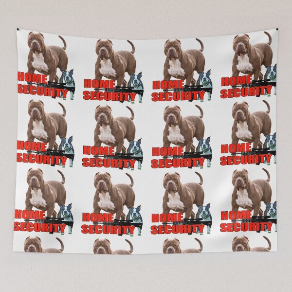 Item preview, Pit bull Boston terrier security designed and sold by Saltypro.