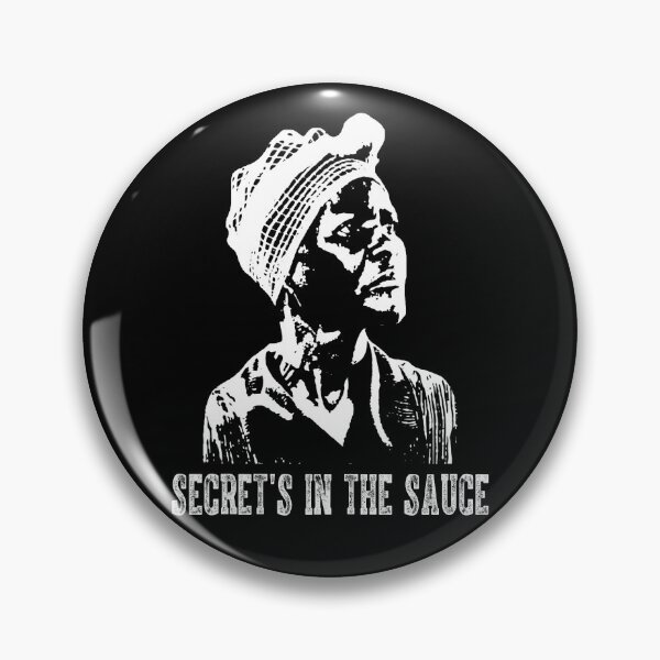 Item preview, Black White Design Secret's In The Sauce - Tomates verdes fritos designed and sold by LindaFrieda2.