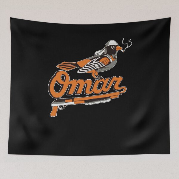 Item preview, Omar The Wire Baltimore Oriole 18  designed and sold by Ashley Parker.