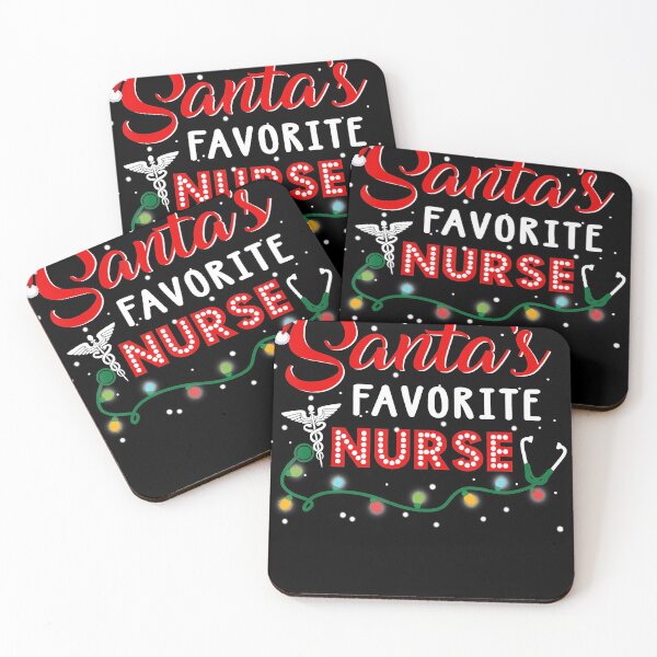 Item preview, Santa's Favorite Nurse Nurse Christmas Nursing designed and sold by JonathanJeffrey.