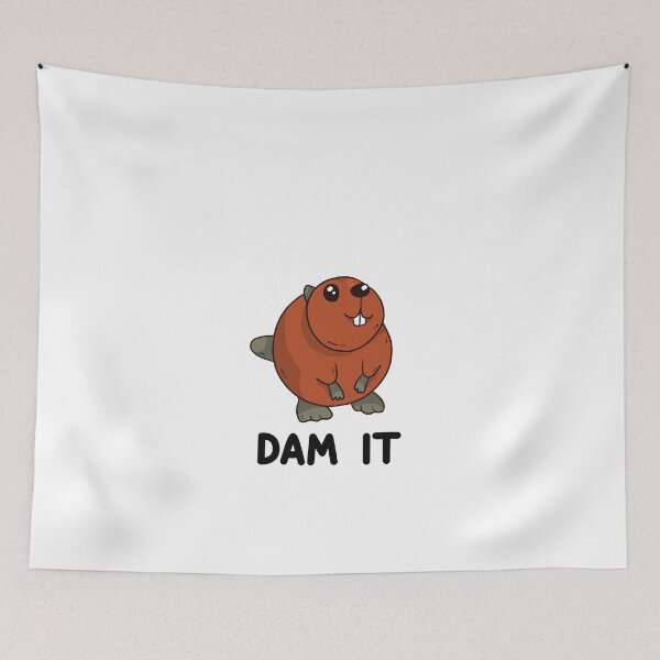 Item preview, Funny Dam It Beaver designed and sold by PaulPolygonart.