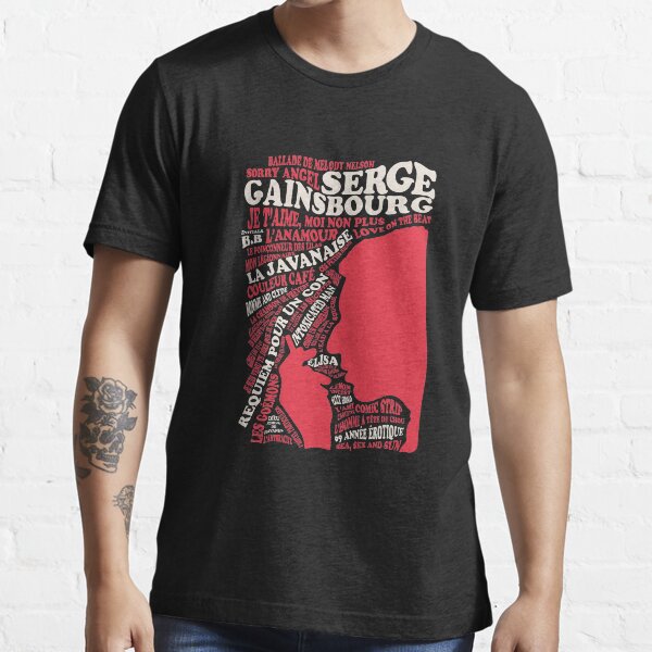 Copie de Serge Gainsbourg - Discographie T-shirt essentiel