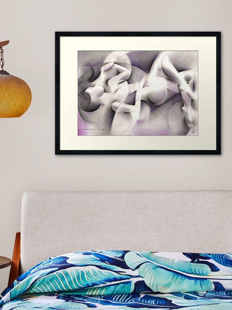 Thumbnail 1 of 7, Framed Art Print, Roundism - 26-11-16 designed and sold by Corne Akkers.