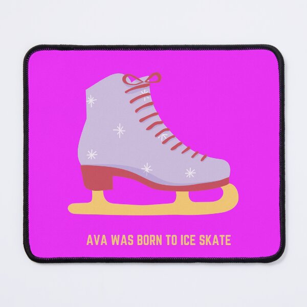 Item preview, Born to Ice Skate / Ava was born to Ice Skate/ Cool Ice Skating Quote designed and sold by haRexia.