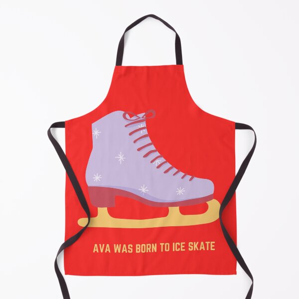 Item preview, Born to Ice Skate / Ava was born to Ice Skate/ Cool Ice Skating Quote designed and sold by haRexia.