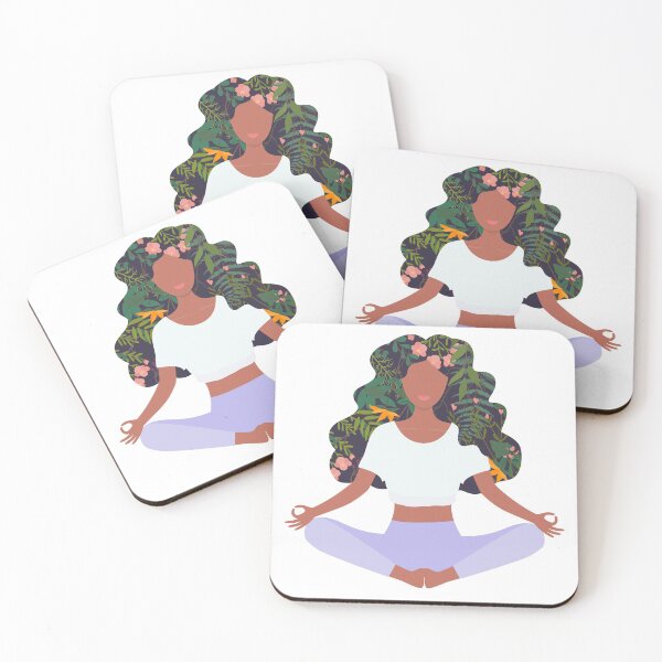 Item preview, Yoga Woman Divine Feminine Goddess designed and sold by ZestyFruit.