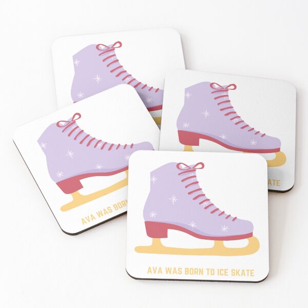 Item preview, Born to Ice Skate / Ava was born to Ice Skate/ Cool Ice Skating Quote designed and sold by haRexia.