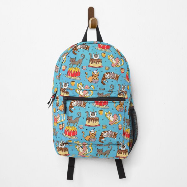 Item preview, Cats & Confectionary - Sky Blue designed and sold by TigaTiga.