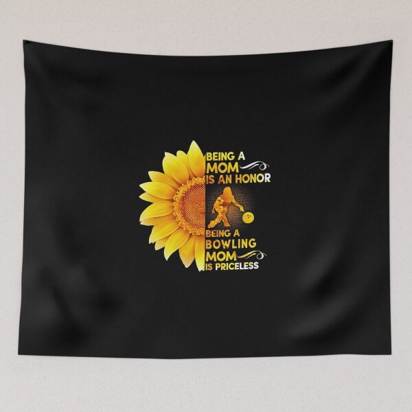 Item preview, BEING A MOM IS AN HONOR- BEING A BOWLING MOM IS PRICELESS designed and sold by fainaobun.