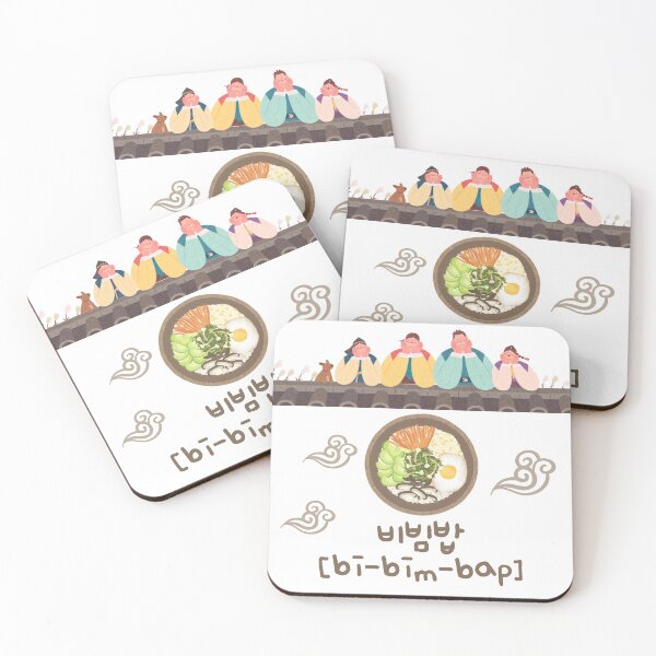 Item preview, Cute Bibimbap for Foodie Family  designed and sold by kpupsister.