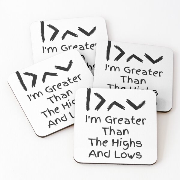 Item preview, I'm Greater Than The Highs And Lows designed and sold by IllustrT.