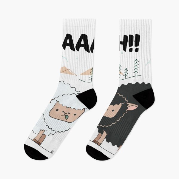 Item preview, Black & White Sheep | Baaaahh!! designed and sold by I'm  Redz.
