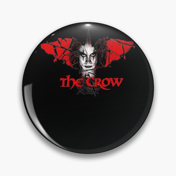 Artikelvorschau, Good Gothic Murder Mystery Ghost The Crow Movie Flying Poster Brandon Lee The Crow Retro entworfen und verkauft von JennieAfricaney.
