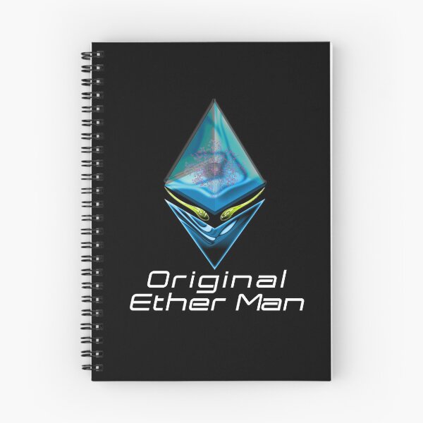 Item preview, OEM - Original Ether Man Light-Blue Colored Head With Positronic Brain & Lime-green Eyes White Text designed and sold by Spirit-World.