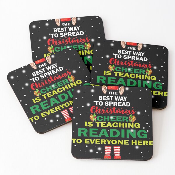 Item preview, Spread Christmas Cheer Teaching Reading Elf Teacher Xmas  designed and sold by JonathanJeffrey.