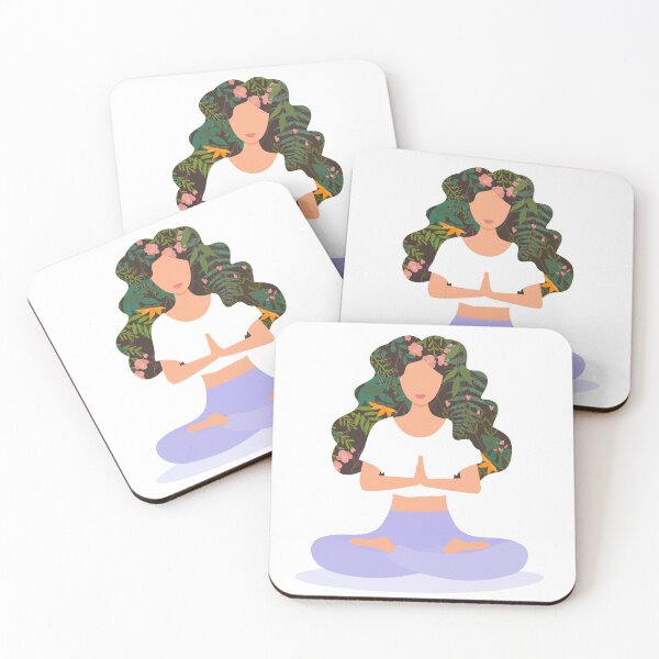 Item preview, Yoga Woman Divine Feminine Goddess designed and sold by ZestyFruit.