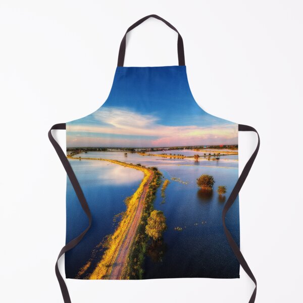 Item preview, Flooded Rice Fields Aerial Shot of Nakhon Sawan. designed and sold by Huskyyy Designs.