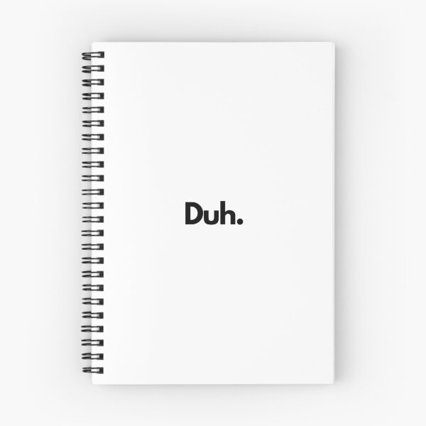 Item preview, Duh. designed and sold by Maddyscreations.