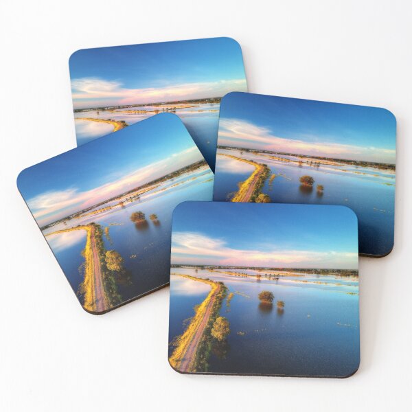 Item preview, Flooded Rice Fields Aerial Shot of Nakhon Sawan. designed and sold by Huskyyy Designs.