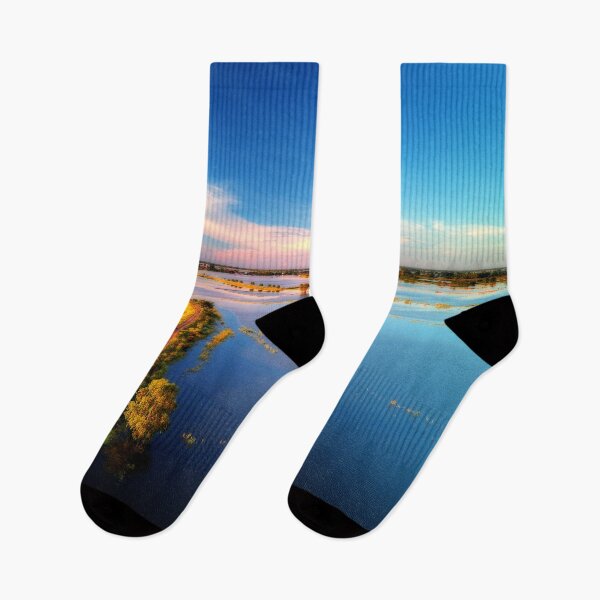 Item preview, Flooded Rice Fields Aerial Shot of Nakhon Sawan. designed and sold by Huskyyy Designs.