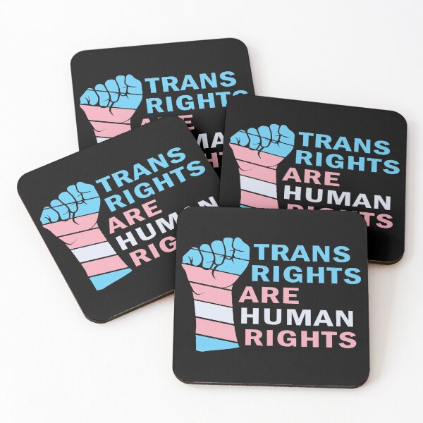 Item preview, TRANS RIGHTS  ARE HUMAN RIGHTS  designed and sold by DiscoVibes.