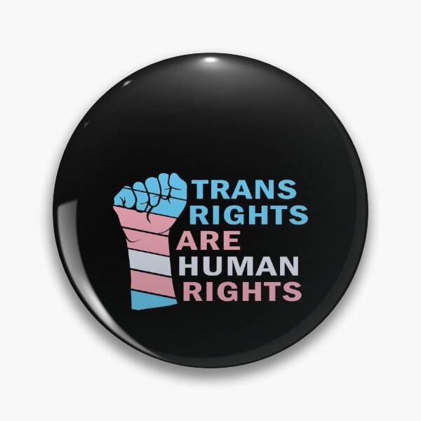 Item preview, TRANS RIGHTS  ARE HUMAN RIGHTS  designed and sold by DiscoVibes.