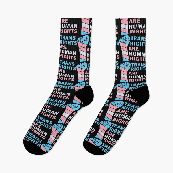 Item preview, TRANS RIGHTS  ARE HUMAN RIGHTS  designed and sold by DiscoVibes.