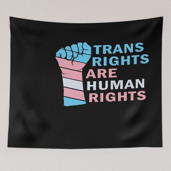 Item preview, TRANS RIGHTS  ARE HUMAN RIGHTS  designed and sold by DiscoVibes.