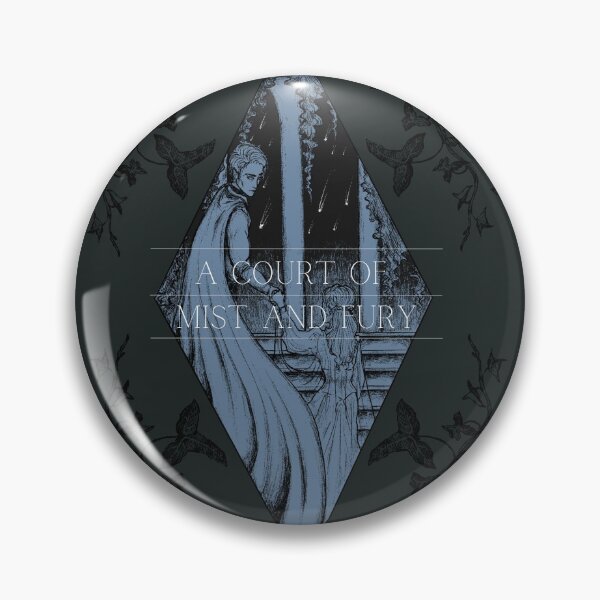 Item preview, Mist and Fury illustration with text designed and sold by ktarnettdesign.
