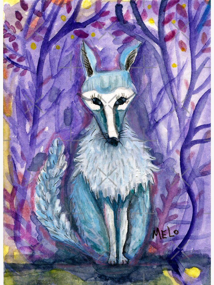 Spirit Animal, Albino Fox, Woods Ghost Meloearth by meloearth