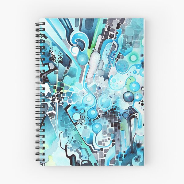 Item preview, Water Crystals - Abstract Geometric Watercolor Painting designed and sold by jeffjag.