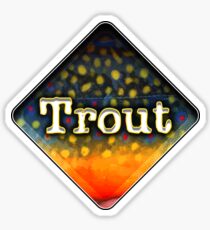 Trout Sticker