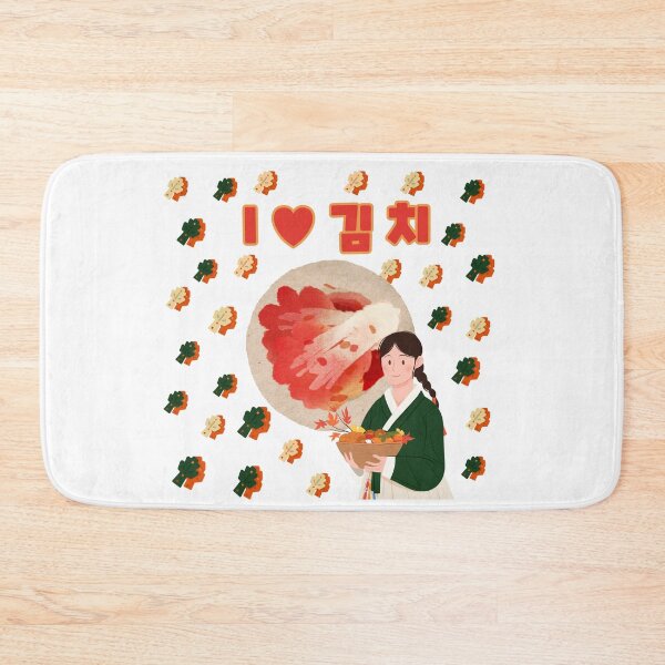 Item preview, I Love Kimchi Cute Korean Girl's Gift  designed and sold by kpupsister.