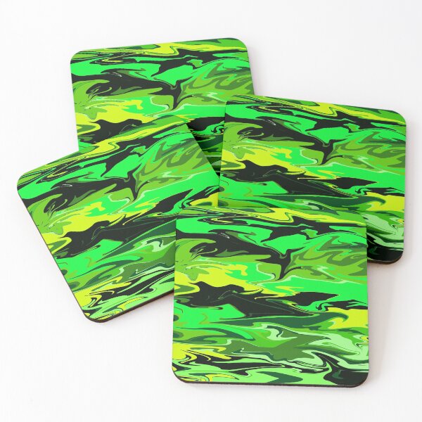 Item preview, Abstract Art Green Shades designed and sold by chahakisha.